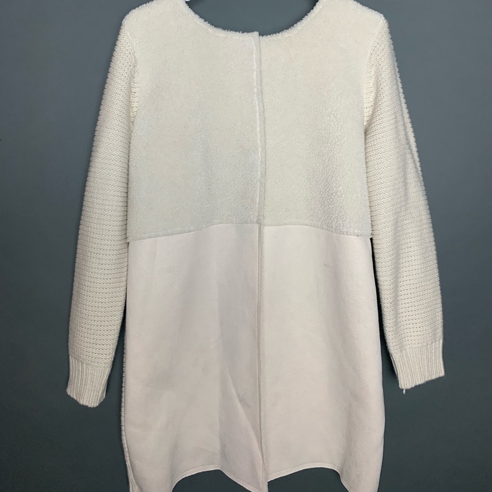 White button up coat/cardigan